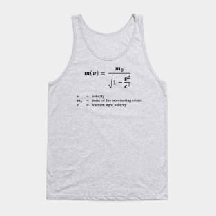 Formula, relative mass Tank Top